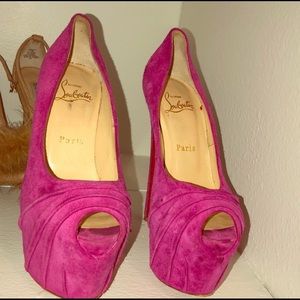 Pink Daffidil Christian Louboutin size 36